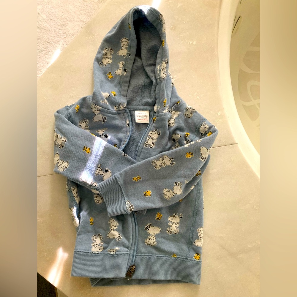 Hanna Anderrson Peanuts zip hoodie 3T